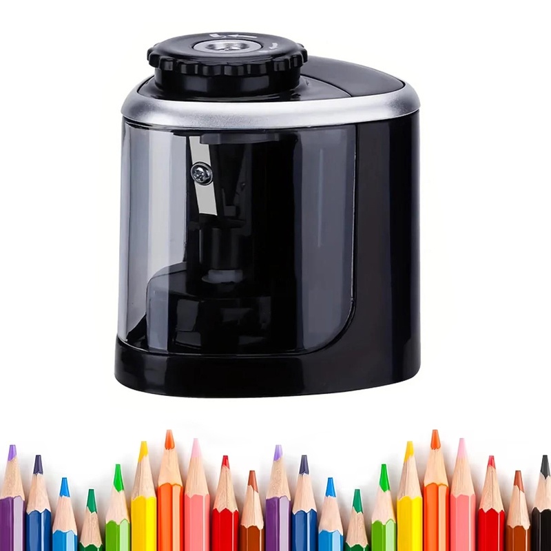 Electric Pencil Sharpener Usb - Otomatik Kalem Bileyici, Elektrikli Masaüstü Kalem