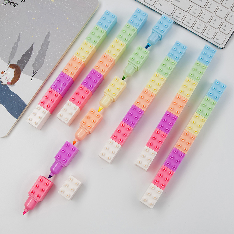 6 adet Pastel Renk Vücut Yapı  - Pastel Highlighter Set Double Ended incelemesi ve fiyatı