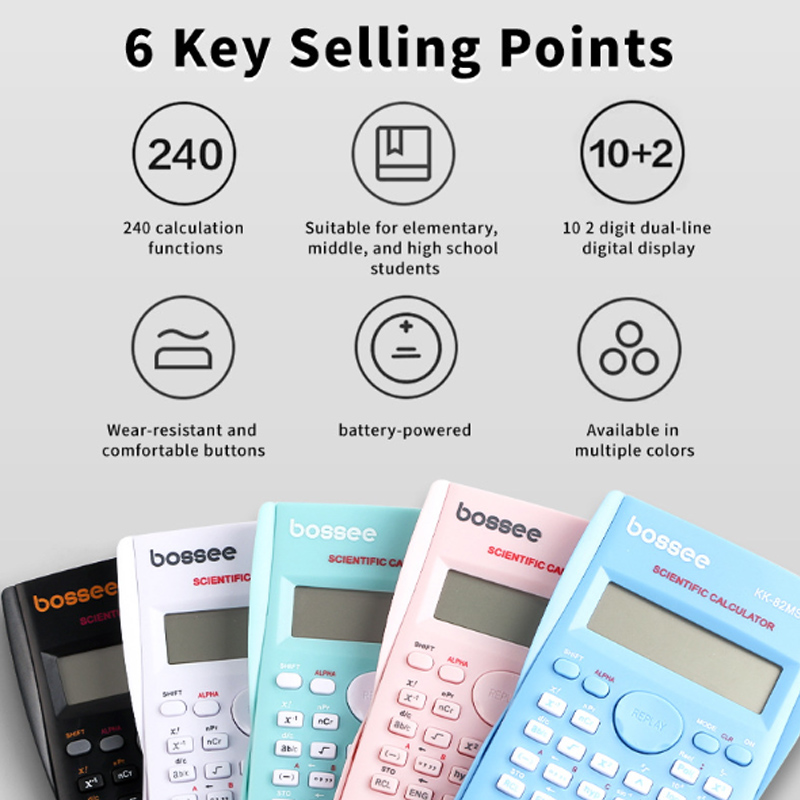 Bilimsel Hesap Makinesi 240 Fo - Scientific Calculator For Secondary School incelemesi ve fiyatı