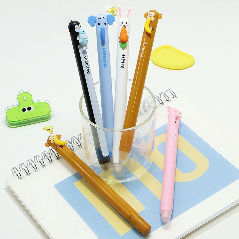 Yenilikçi Hayvan Figürlü Silin - Retractable Eraser Pen Click incelemesi ve fiyatı