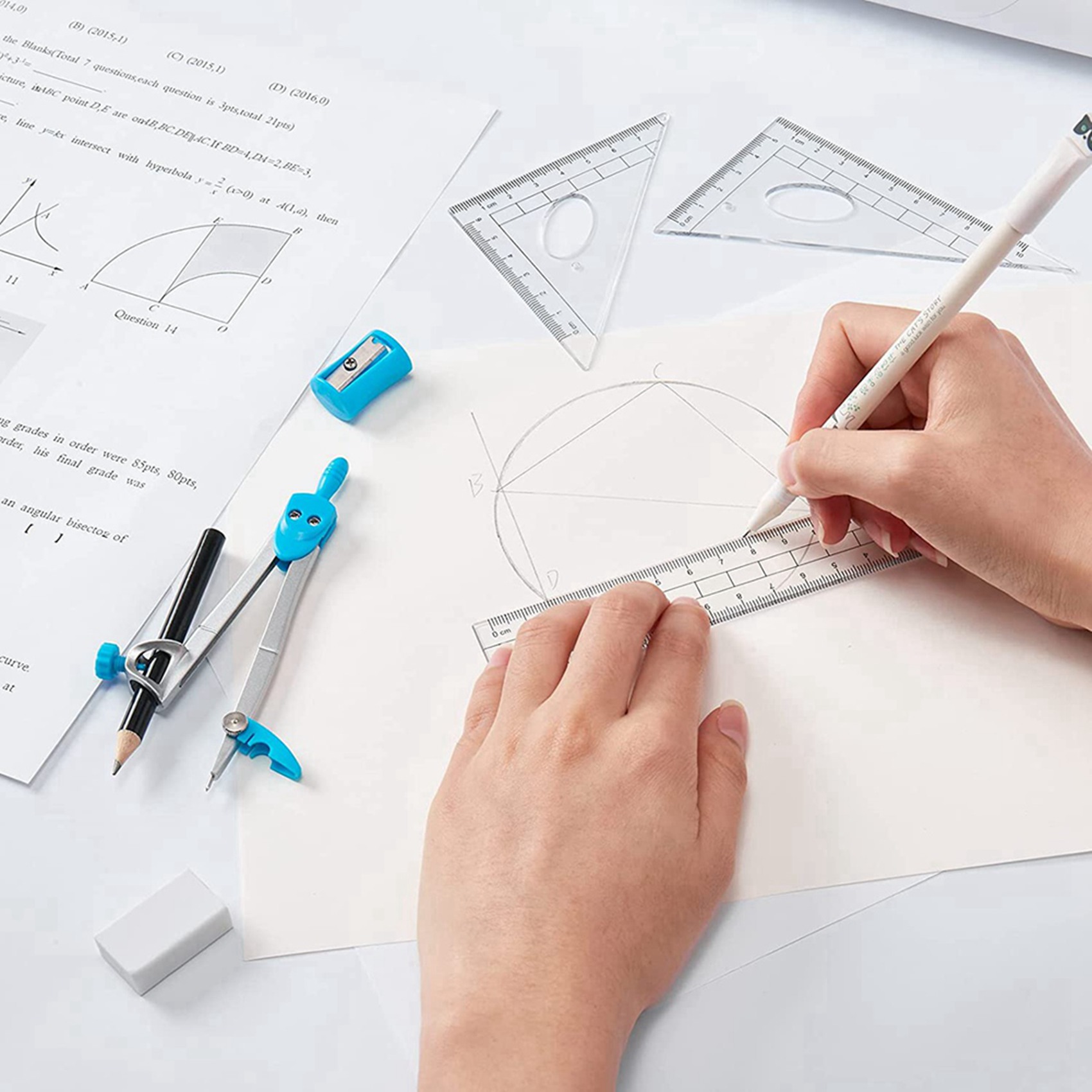 Üstün Kaliteli Geometri Seti,  - Math Geometry Set With Compass incelemesi ve fiyatı
